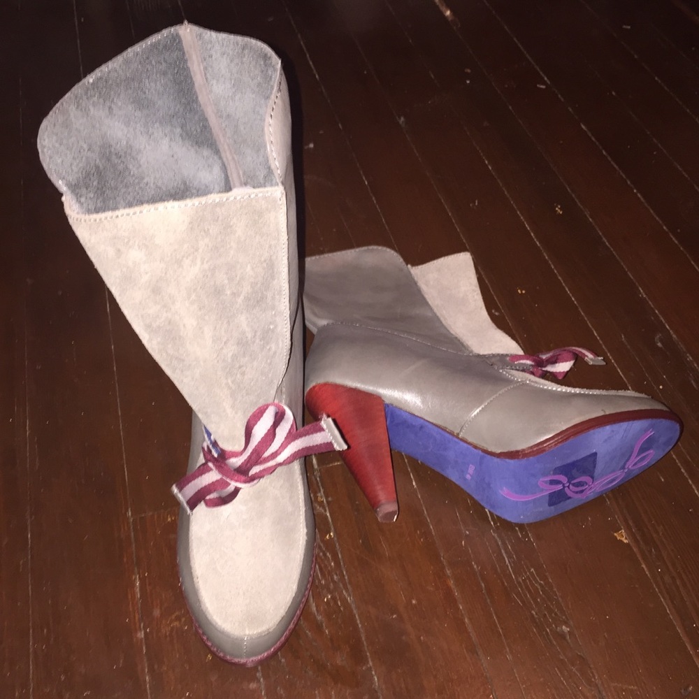 Genuine Leather/Suede Bootie